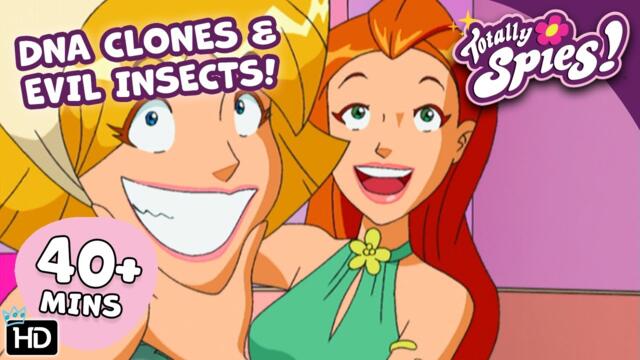 DNA Clones & EVIL Insect Hybrids - Season 1-3 ✨ FULL Episode Compilation 🌸 Totally Spies!