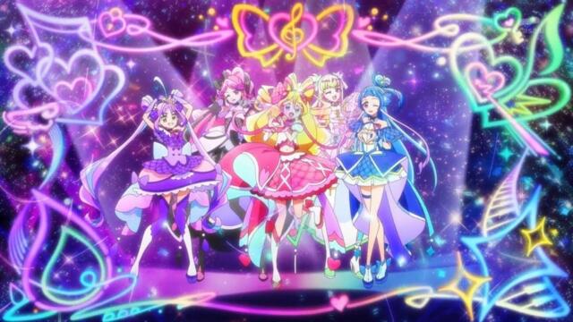 Kimi To Idol Precure! Group Transformation