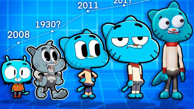 Every Time Gumball Changed Their Animation Style!