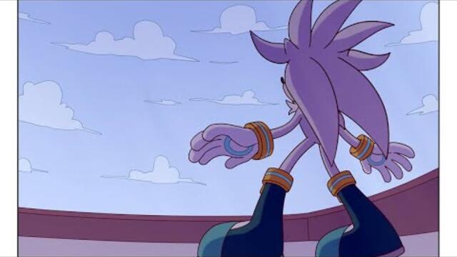 Silver The Hegehog Tethered Futures episode 2 comic dub collaboration