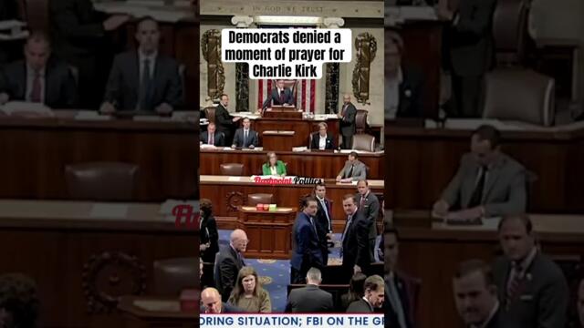 Democrats shouting 'NO' when Lauren  Boebert requests a moment of prayer for Charlie Kirk.