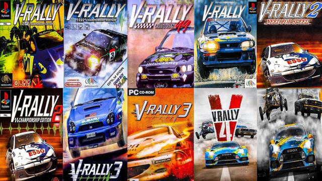 The Evolution of V-RALLY Games (1997-2018)