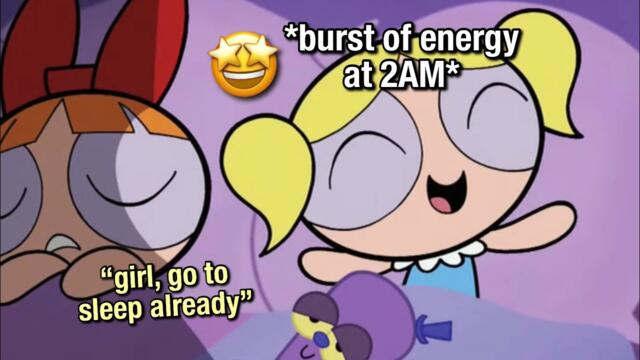 Bubbles being a boost of serotonin for almost 7 minutes straight