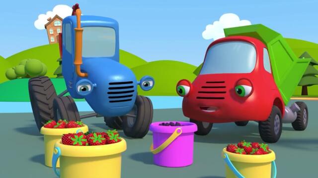 Синий трактор на детской площадке - НОВАЯ СЕРИЯ - Мультики для детей