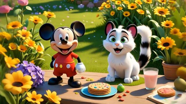 🐭🐱🥛 Mickey Mouse & The Cat’s Milk Party Adventure 🎉