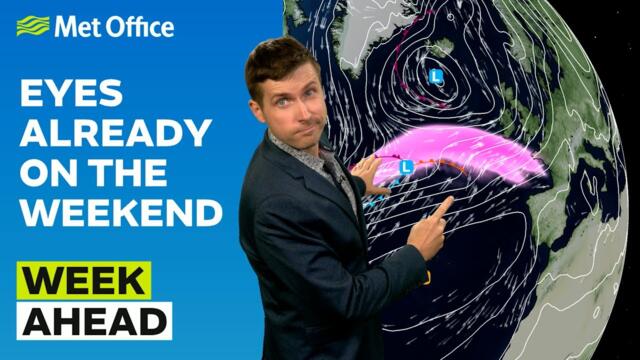 Week Ahead 08/09/2025 – More unsettled weather – Met Office weather forecast UK