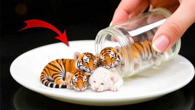 Tiny Satisfying Animals You Never Thought of 😲 #ASMR #satisfying