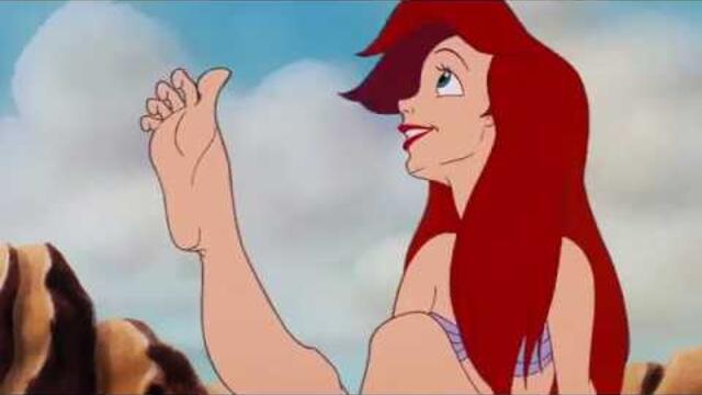 Ariel Feet and Leg Moments