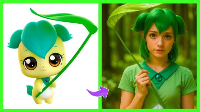 CATCH! TEENIEPIG CHARACTERS IN REAL LIFE!