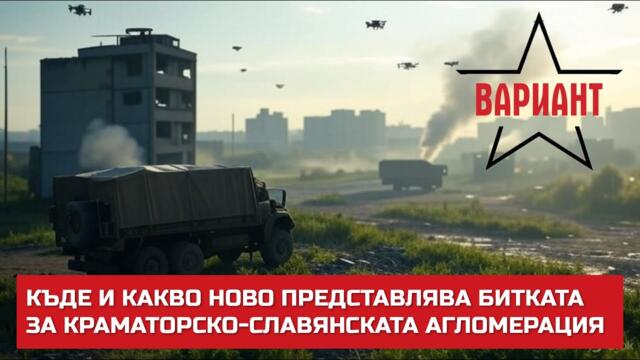 КЪДЕ И КАКВО НОВО ПРЕДСТАВЛЯВА БИТКАТА ЗА КРАМАТОРСКО-СЛАВЯНСКАТА АГЛОМЕРАЦИЯ,  Вариант #634