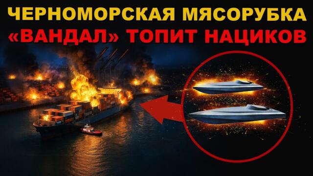 ЧЕРНОМОРСКАЯ БИТВА. МОРСКОЙ "ВАНДАЛ" УНИЧТОЖАЕТ ВРАГА