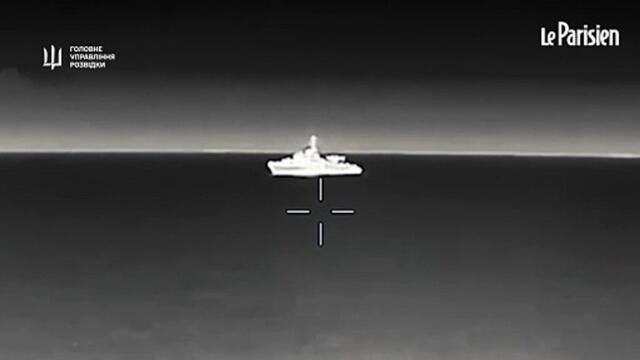 Un drone ukrainien frappe un rare navire russe à 60 millions de dollars
