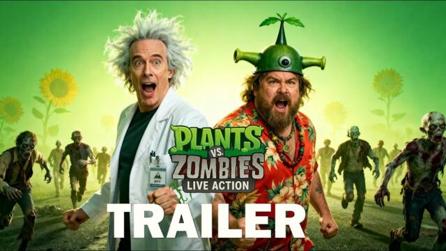 Plants vs. Zombies – Live Action (2025) - Trailer | Jim Carrey, Jack Black