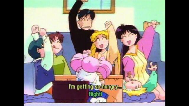 Sailor Moon - hilarious special attack!
