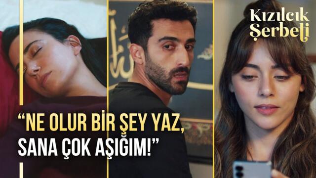 Firaz ve Doğa gizlice mesajlaşıyor... | Kızılcık Şerbeti 104. Bölüm