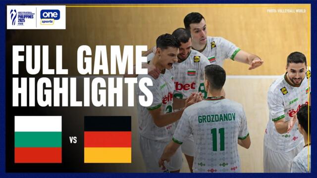 GERMANY vs. BULGARIA | FULL GAME HIGHLIGHTS | 2025 FIVB MEN’S WORLD CHAMPIONSHIP | SEPT 13, 2025