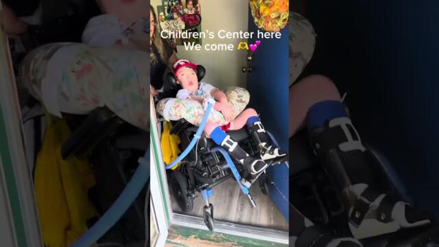 Come get up and go to a doctor appointment with me 🫶 #specialneeds #mtm1 #sons #momsandkids #AFO