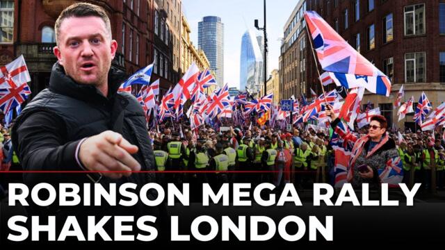 Tommy Robinson’s Anti-Immigration Rally LIVE: Unprecedented London Protest | Heavy Police Deployed 2025-09-14 01:36
