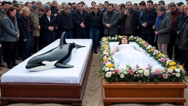 Jessica and orca funeral|orca and Jessica died together 🥹💕✨|orca video