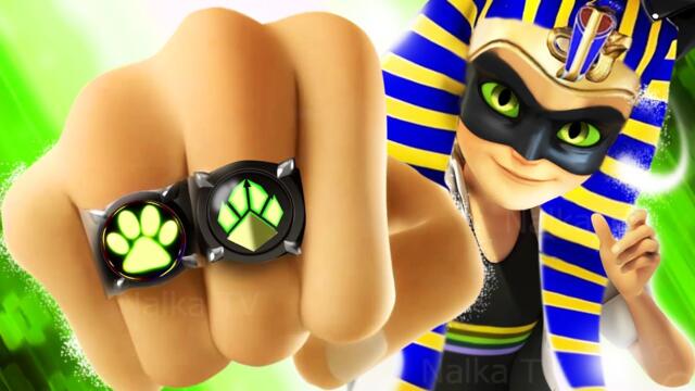 🔴Double Noir Egiptian transformations 🐞 Ladybug and Cat Noir Miraculous 6/ Леди Баг (Fanmade)