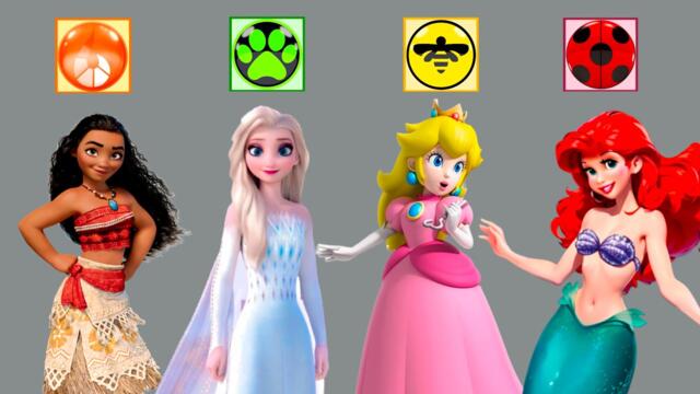 What If a Disney Princess Became a Miraculous Superhero? | Stars Wow