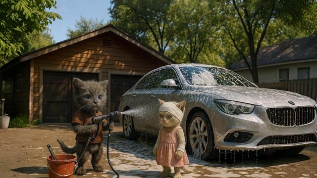 poor cats have the will to live #cat #shorts #viral #cartoon #animation #fyp