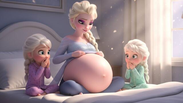 Elsa’s Shocking Twin Pregnancy Reveal 👑❄️ The Biggest Royal Secret!