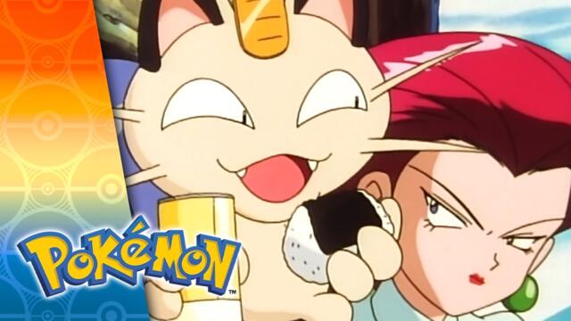 Meowth Being Sassy for 9 Minutes Straight | Pokémon Season 1 & 2