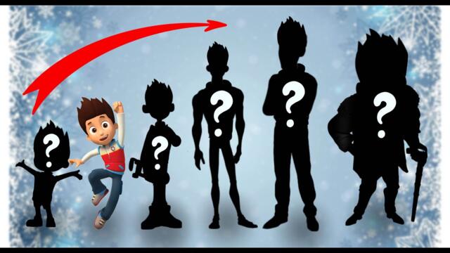 Ryder Pawpatrol Growing Up - Pawpatrol Transformation Cartoon Art
