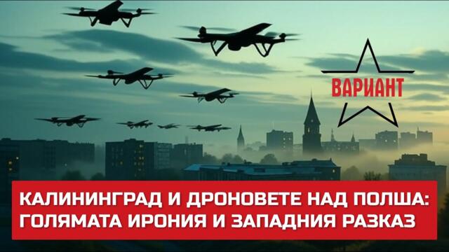 КАЛИНИНГРАД И ДРОНОВЕТЕ НАД ПОЛША: ГОЛЯМАТА ИРОНИЯ И ЗАПАДНИЯ РАЗКАЗ,  Вариант #635
