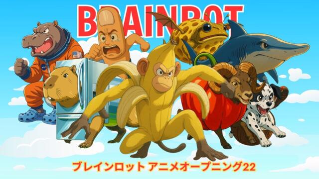 BRAINROT: Anime Opening Pt. 22 (Official Music Video) feat. Steal a Brainrot Characters
