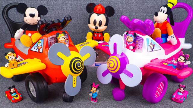 Satisfying with Unboxing Disney Mickey Mouse Big Airplane Playset | Review Toys ASMR