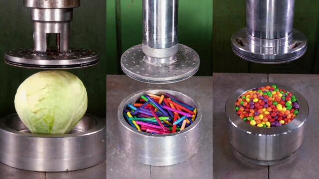 Top 100 Most Satisfying Hydraulic Press Crushes | Ultimate Crushing Moments Compilation #asmr