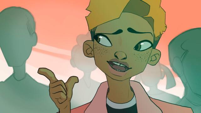 шучу и драматизирую | вертикальная анимация (vertical animated movie)