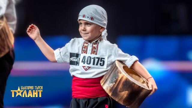 Самуил Тодоров представя български фолклорен танц I България търси талант