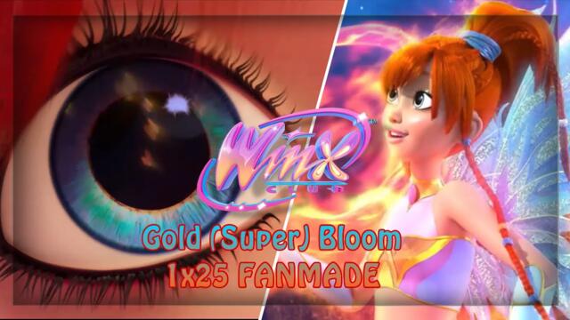[FANMADE] Winx Club Reboot 1x13: Super Gold Bloom Transformation but from 1x25