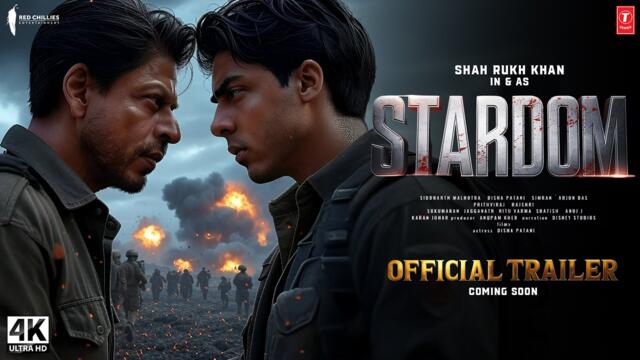 STARDOM : Official Trailer (2025) | Shah Rukh Khan, Aryan Khan | Red Chilli Entertainment