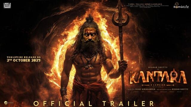 #Kantara A Legend Chapter-1 Official Trailer | Rishab Shetty | Rukmini Vasanth | Ajaneesh