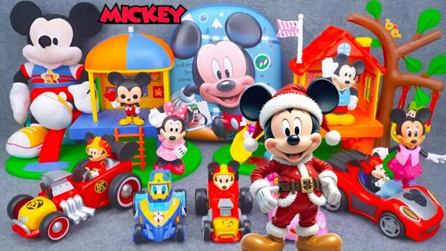 Satisfying With Unboxing Disney Mickey Mouse  Clubhouse Tree House Toys ASMR| Minnie Review Toys