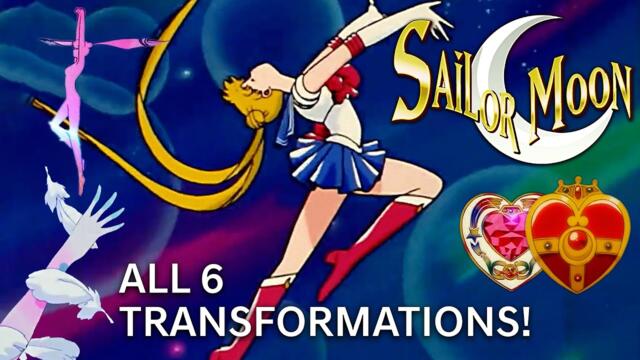 ALL Sailor Moon's Transformations RANKED + Analysis