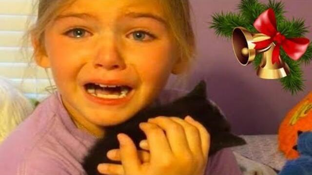 KIDS REACTIONS To Kitten And Puppy Surprise On Christmas Compilation 2017