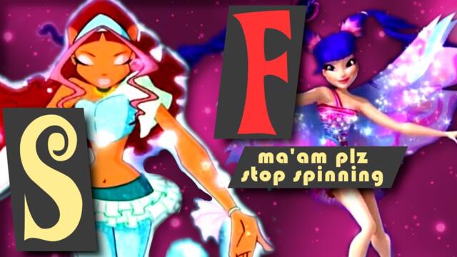 Tier Ranking Every Winx Transformation Sequence