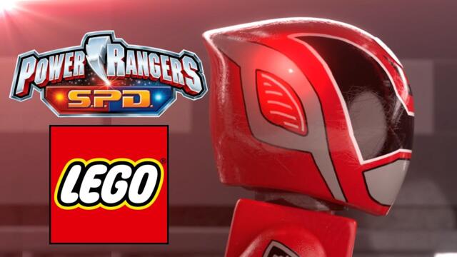 Power Rangers SPD Morph in Lego [ Animation ]
