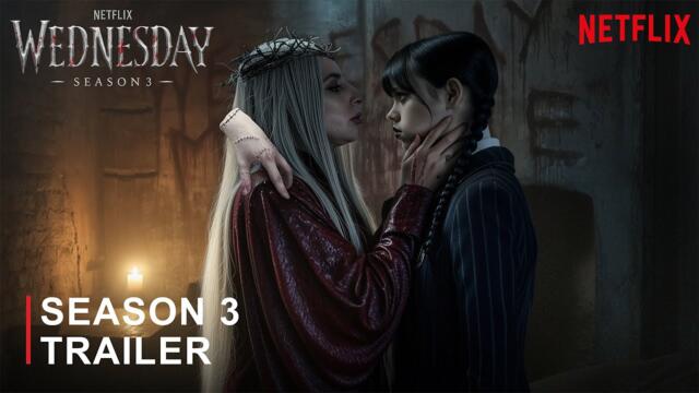 WEDNESDAY SEASON 3 – First Trailer | Jenna Ortega, Lady Gaga | Netflix