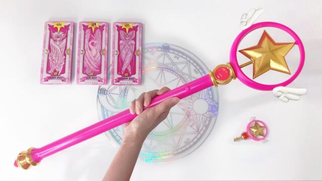 카드캡터체리 실제 지팡이 만들기(봉인해제!✨)