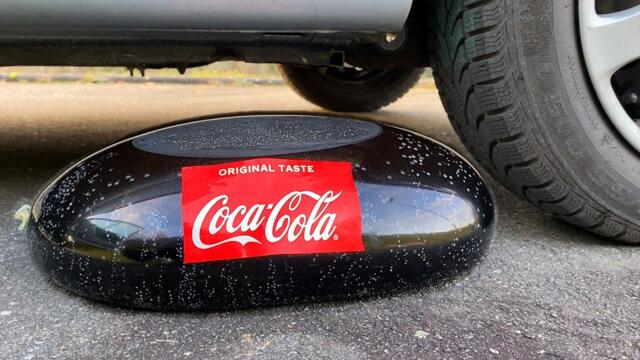 COCA COOA BALLOON VS CAR, Coca Cola Zero, PowerAde, Fanta, Sprite, Fruko and Mentos Different Underg