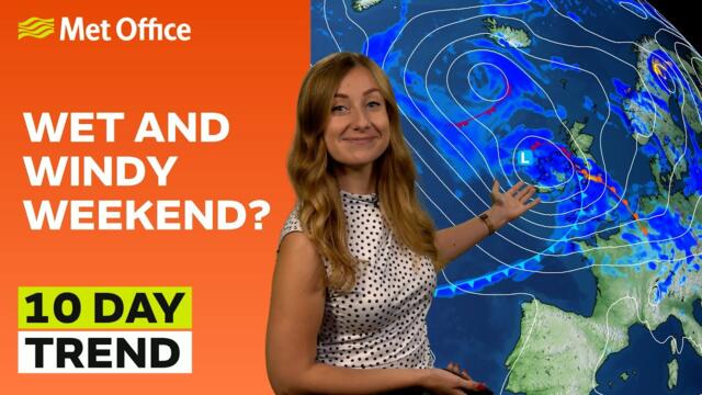 10 Day Trend 10/09/2025 – The latest on the low – Met Office weather forecast UK