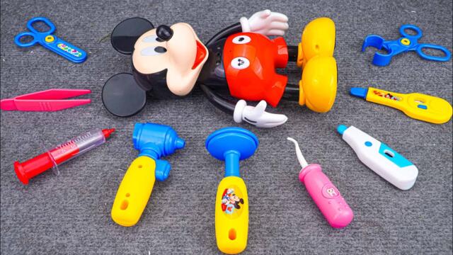 Satisfying with Unboxing Disney Mickey Mouse Doctor toys & Ambulance | Review Toys ASMR