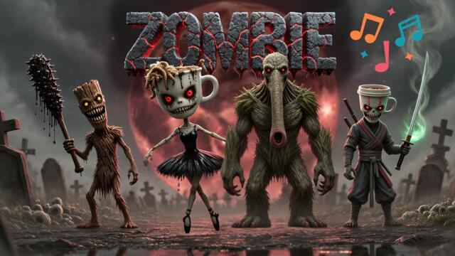 BRAINROT HORROR ZOMBIE | Episode 1 | Official Music Video