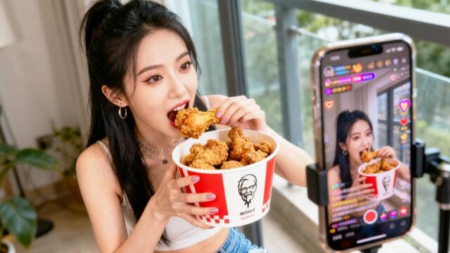 【Full】The live streamer overate, but all the food ended up in Cinderella's stomach.